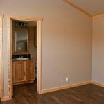 Cabin style, Classic 1202 Master Bedroom on site at Recreational Resort Cottages and Cabins in Rockwall, Texas 