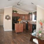 CS-1207 Kitchen at Recreational Resort Cottages and Cabins in Rockwall, Texas 