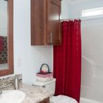 Classic Model 1208 Guest Bath at Recreational Resort Cottages and Cabins in Rockwall, Texas