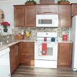 Classic Model 1208 Kitchen at Recreational Resort Cottages and Cabins in Rockwall, Texas
