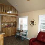 506 double loft interior presented by Recreational Resort Cottages and Cabins. Located at 4384 E. I-30 in Rockwall, Texas