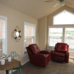 506 living area presented by Recreational Resort Cottages and Cabins. Located at 4384 E. I-30 in Rockwall, Texas