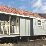 Platinum Cottages model 561SL at Recreational Resort Cottages and Cabins in Rockwall, Texas
