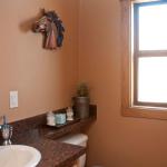 Hill Country Bath Vanity at Recreational Resort Cottages and Cabins in Rockwall, Texas 