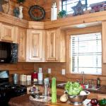 Hill Country Kitchen at Recreational Resort Cottages and Cabins in Rockwall, Texas 