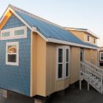 Choose from a variety of tiny house exterior styles on display at Recreational Resort Cottages in Rockwall, Texas