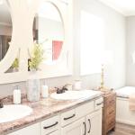 Sunshine Hybrid 3268-260 Master Bathroom on display at Recreational Resort Cottages and Cabins in Rockwall, Texas