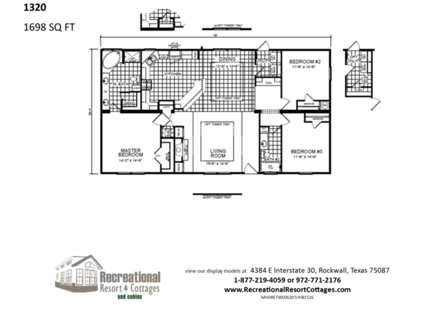 1320 by Recreational Resort Cottages