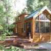 Cedar cabin with loft available from Recreational Resort Cottages and Cabins