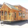 1/2 Log Siding on a RV park cabin available from Recreational Resort Cottages and Cabins in Rockwall, Texas